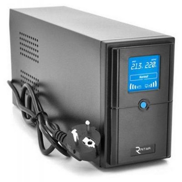 

Джерело безперебійного живлення Ritar E-RTM1000 (600W) ELF-D (E-RTM1000D, E-RTM1000 (600W) ELF-D (E-RTM1000D)