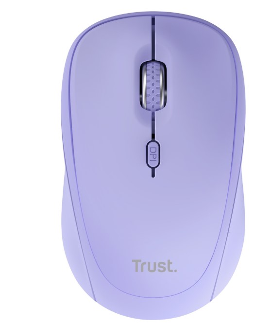 Мишка TRUST Yvi+Compact Multi-Device Wireless Mouse Purple TRUST - купити в Україні