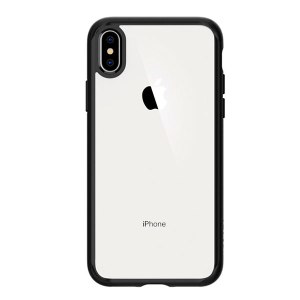 

Накладка для iPhone XS Max Spigen Case Ultra Hybrid (Ver.2) Matte Black, 065CS25128