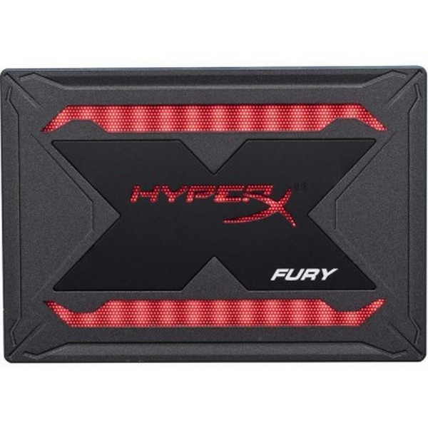 

Жорсткий диск внутрішній SSD Kingston HyperX Fury RGB SSD 480 GB (SHFR200/480G, HyperX Fury RGB SSD 480 GB (SHFR200/480G)