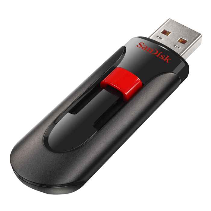Флеш память SanDisk Cruzer Glide SDCZ60-064G-B35 Black 64 GB USB 2.0