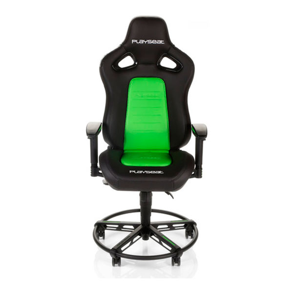 

Геймерське крісло з кріпленням керма Playseat L33T Black/Green, L33T