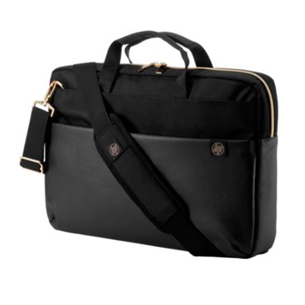 

Сумка 15.6 HP Duotone Briefcase Black Gold, Duotone Briefcase