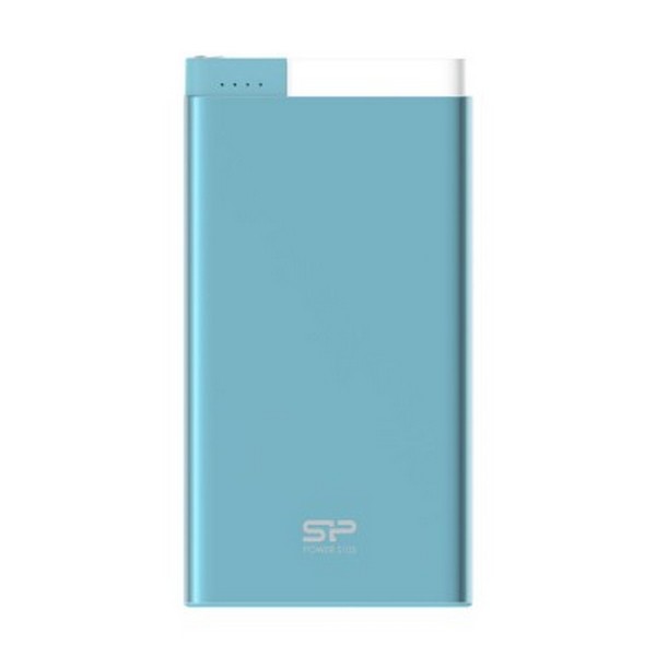

Додатковий акумулятор 10000 mAh Silicon Power Power Bank S105 blue (SP10KMAPBK105P0B, Power Bank S105 10000 mAh