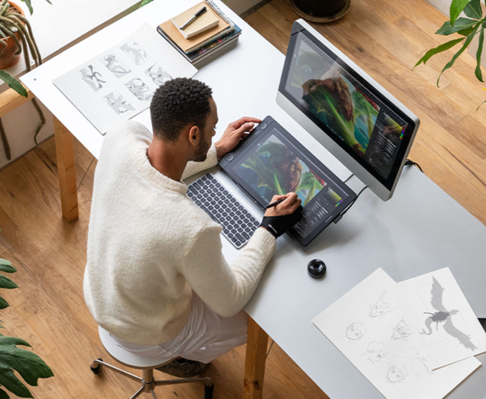 Графический планшет Huion Kamvas 16 (Gen 3) Black (GS1563) купить