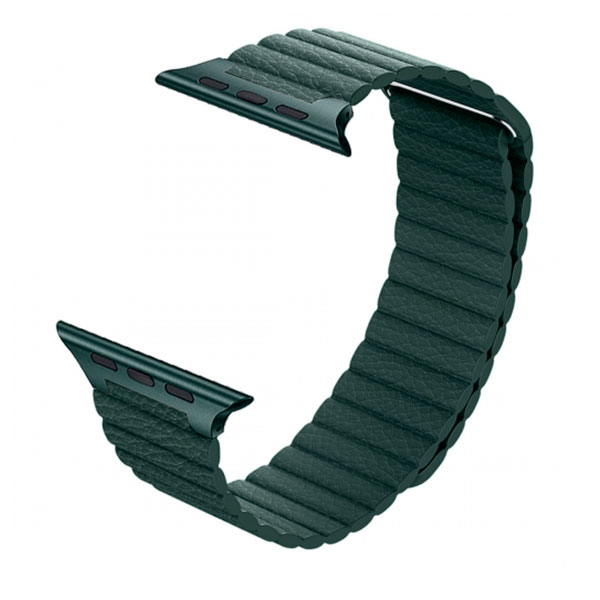 

Ремінь для Apple Watch Leather Loop 38mm/40mm Forest Green, Leather Loop 38 mm/40mm