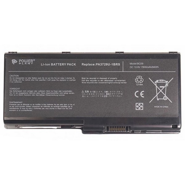 

Акумулятор для ноутбука PowerPlant TOSHIBA Satellite P505 (NB510207) 7800мАг, NB510207