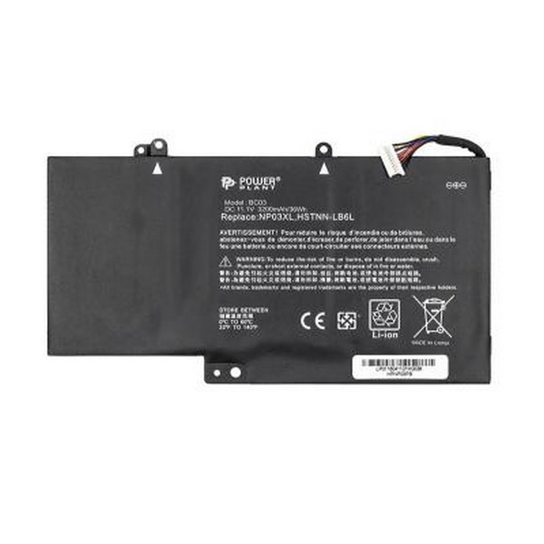 

Акумулятор для ноутбука PowerPlant HP Pavilion X360 (NB460687) 3200 мАг, NB460687