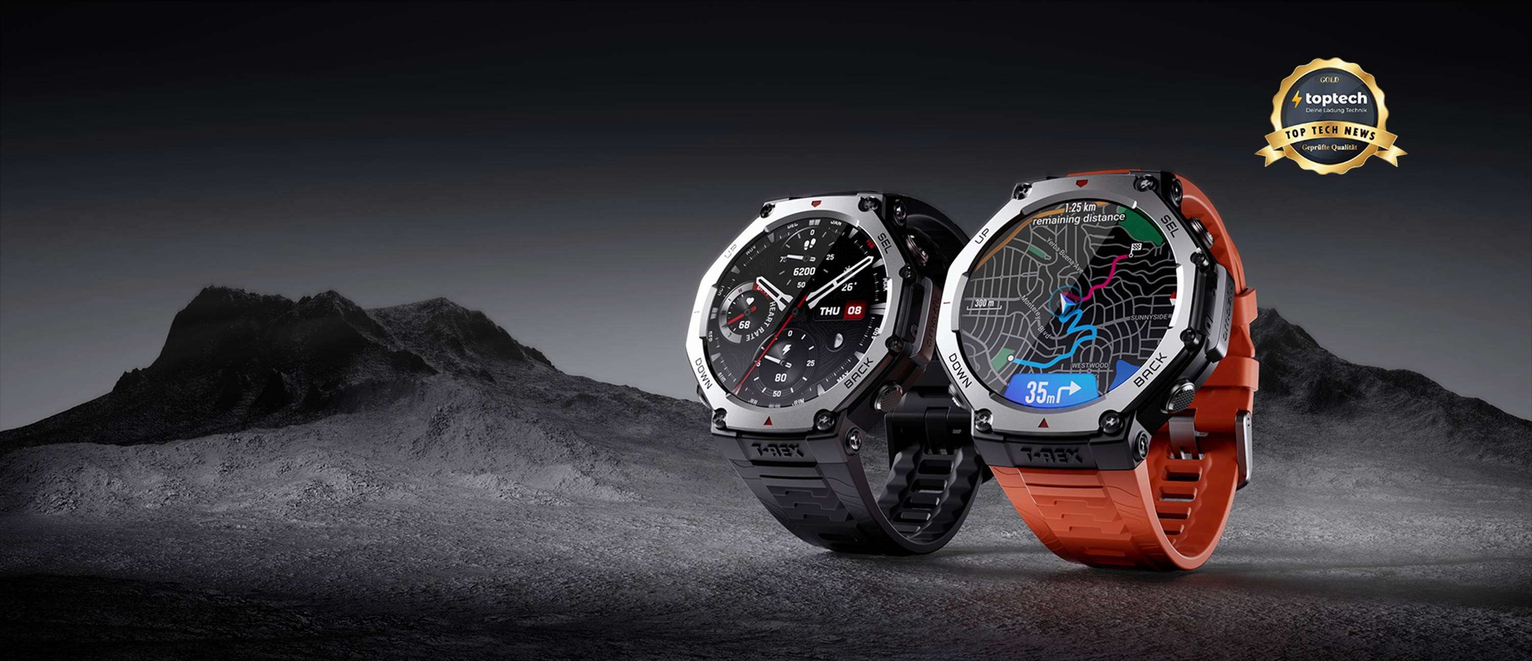 Смарт-часы Amazfit T-Rex 3 Onyx (W2323GL2N) купить, цена, отзывы в