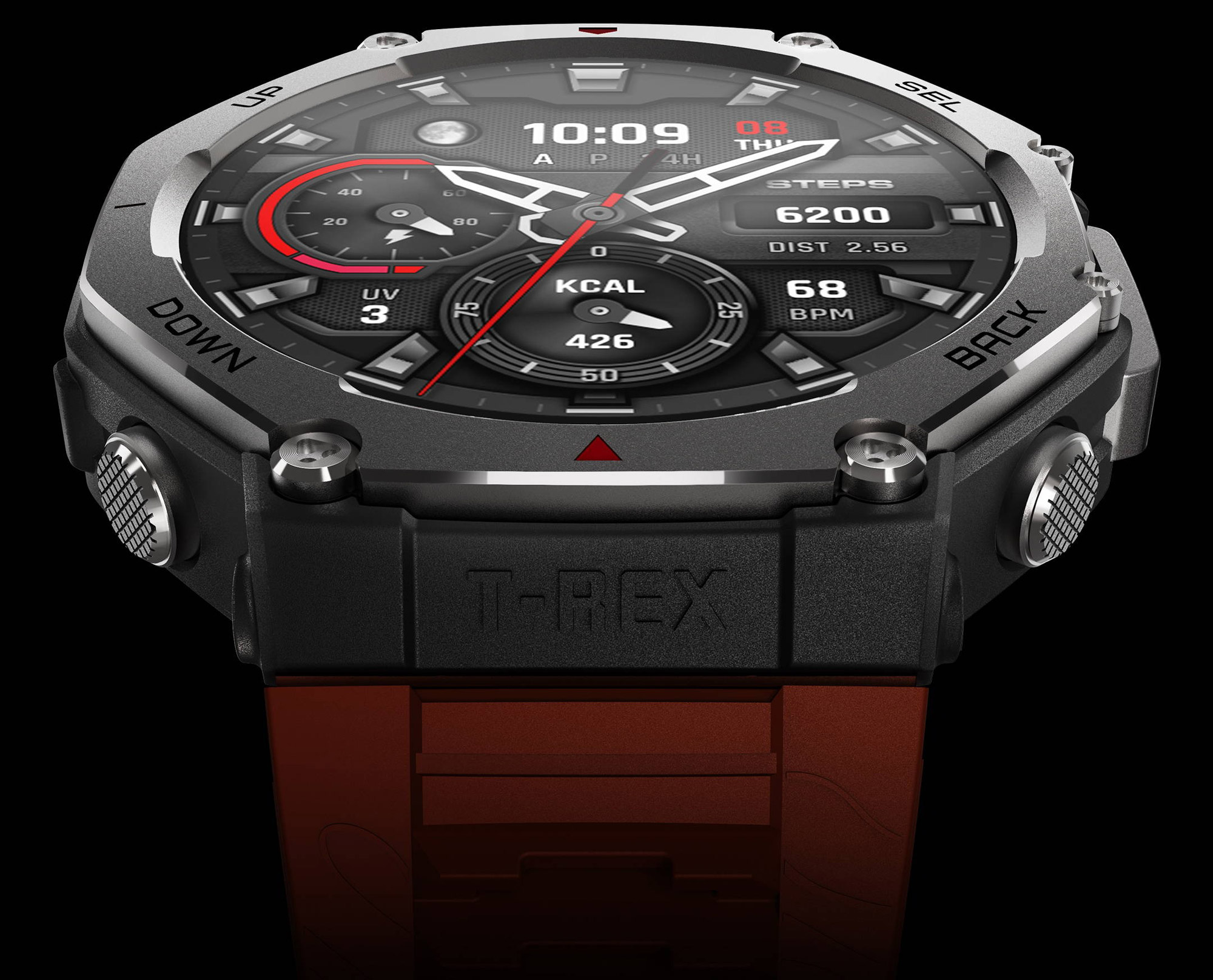  Quest３128GB Смарт-годинник Amazfit T-Rex 3 Onyx (W2323GL2N) купити, ціна та