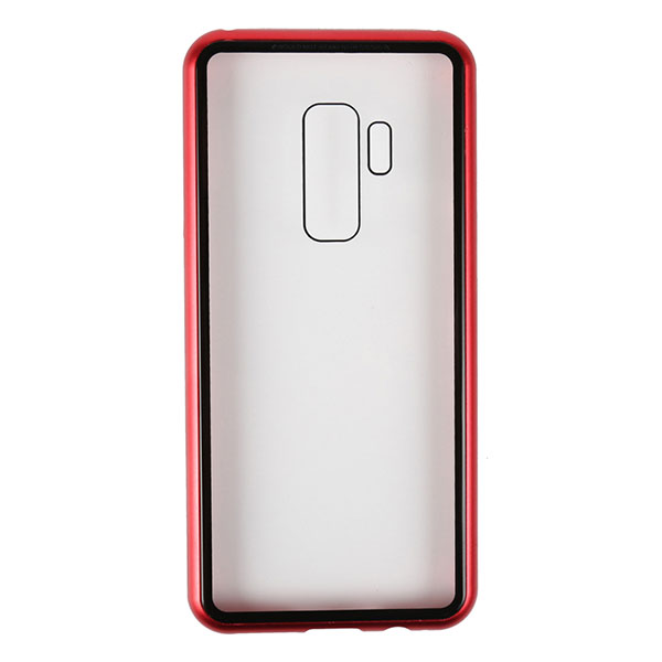 

Накладка для Samsung Galaxy G965 S9 Plus Metal+Glass (магнітний) Червоний, Samsung G965 Galaxy S9 Plus Metal+Glass (магнітний)