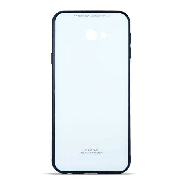 

Накладка для Samsung Galaxy J415 J4+ силікон MiaMI Glass Case Білий, Glass Case Samsung J415 Galaxy J4 Plus