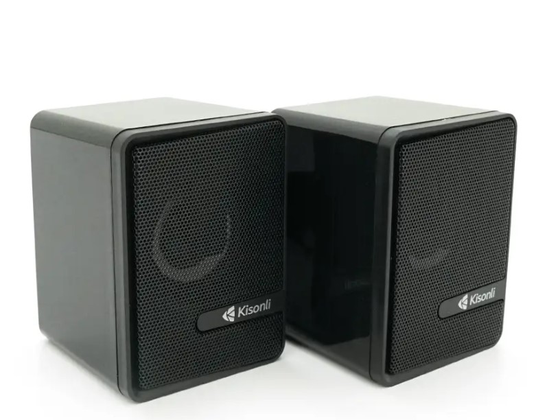 Акустична система Kisonli L-4040 Black USB + 3.5mm, 2x3W