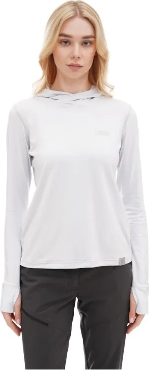 Термофутболка Turbat Hike Lite LS Hood Wmn glacier gray - S