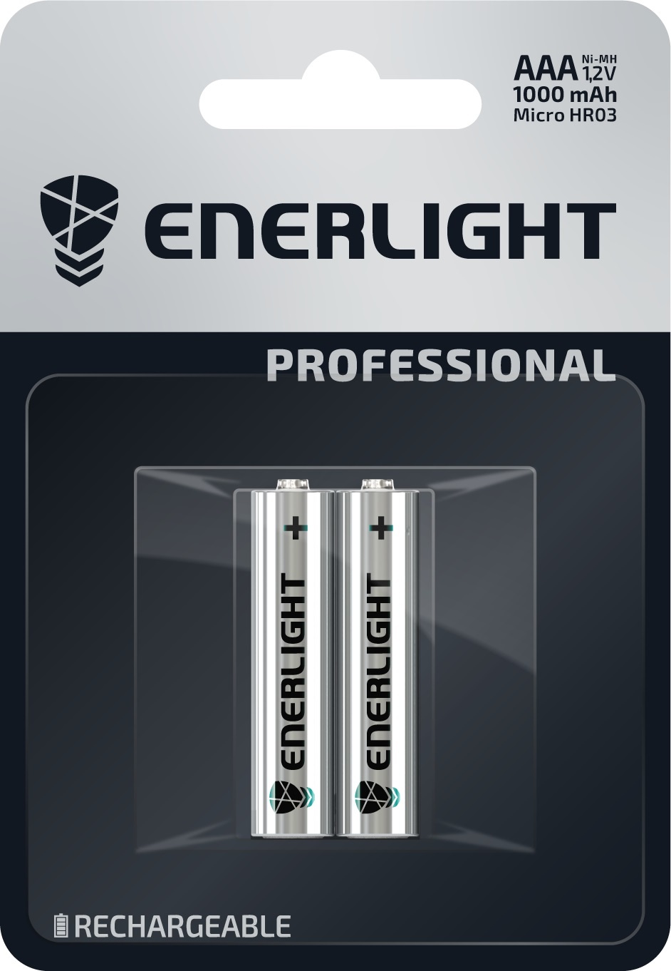 Акумулятор Enerlight Professional AAA 1000mAh 2шт./уп.