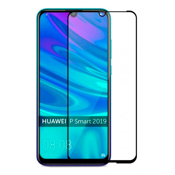 

Захисне скло Huawei P Smart 2019/Honor 10 Lite Full Cover Full Glue прозоре (чорне) MakeFuture, MGFCFG-H10B