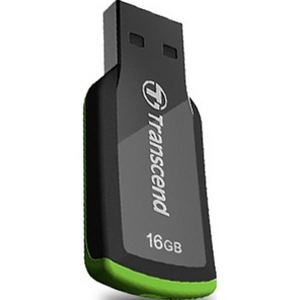 

Флеш память 16GB USB 2.0 Transcend JetFlash 360 (TS16GJF360) Black Green, 16 GB JetFlash 360 TS16GJF360