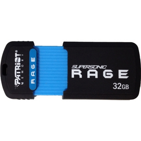 

Флеш память 32GB USB 3.0 Patriot Supersonic Rage XT Black, 32 GB Supersonic Rage XT