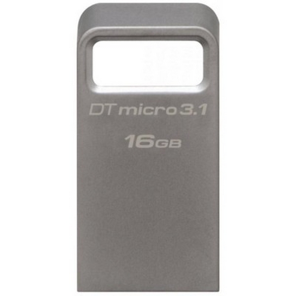

Флеш память 16GB USB 3.1 Kingston DataTraveler Micro 3.1 (DTMC3/16GB) Grey, 16 GB DataTraveler Micro 3.1 DTMC3/16GB