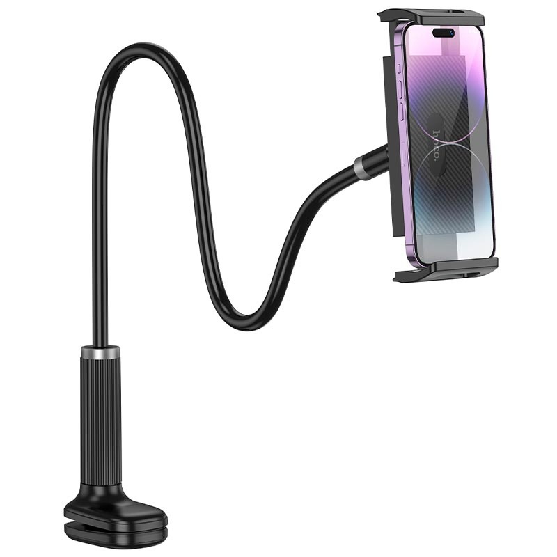 Тримач-підставка для телефона Hoco HD10 Bamboo lazy stand Black Hoco - купити в Україні