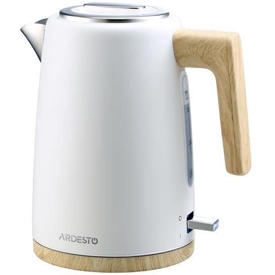 Електрочайник Ardesto EKL-F420WWD White