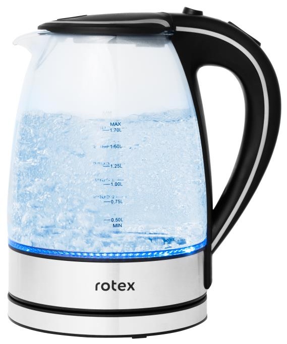 Електрочайник Rotex RKT82-G Black