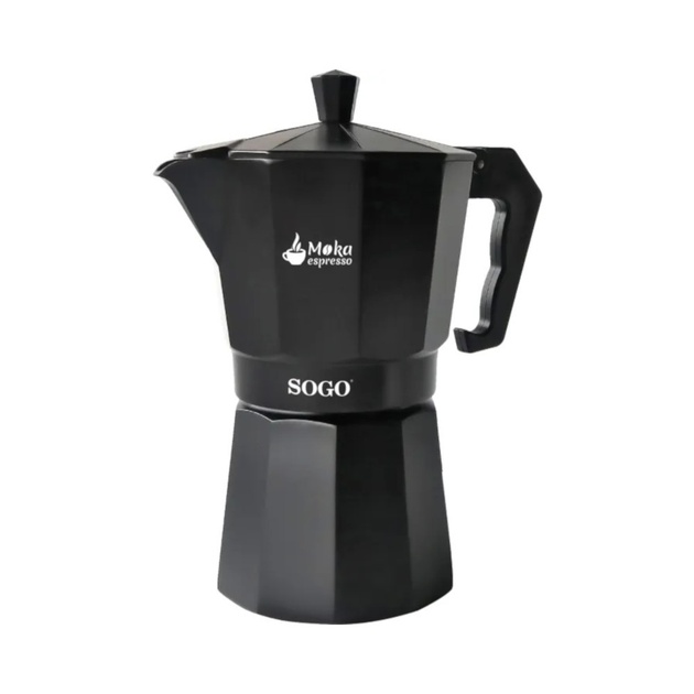 Кавоварка гейзерна Sogo SS-7610 Black