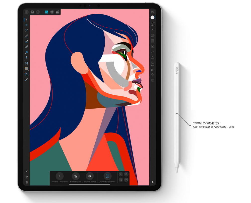 Стилус Apple Pencil (2nd Generation) Model A2051 White (емкостной