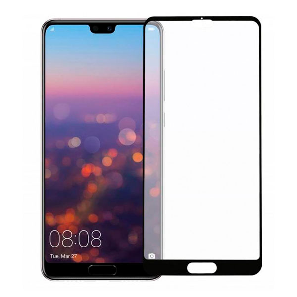 

Захисне скло Huawei P20 Lite 2.5D Border Full Glue прозоре 2E Black, 2E-TGHW-P20L