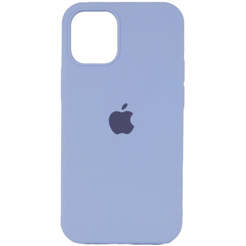 Чохол-накладка EpiK Silicone Case Full Protective (AA) для Apple iPhone 16 Pro (6.3) Lilac Blue