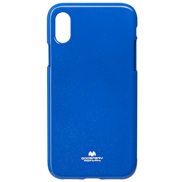

Накладка для iPhone X/iPhone XS силікон Goospery Jelly Case NAVY, Jelly Case for iPhone X/XS Navy