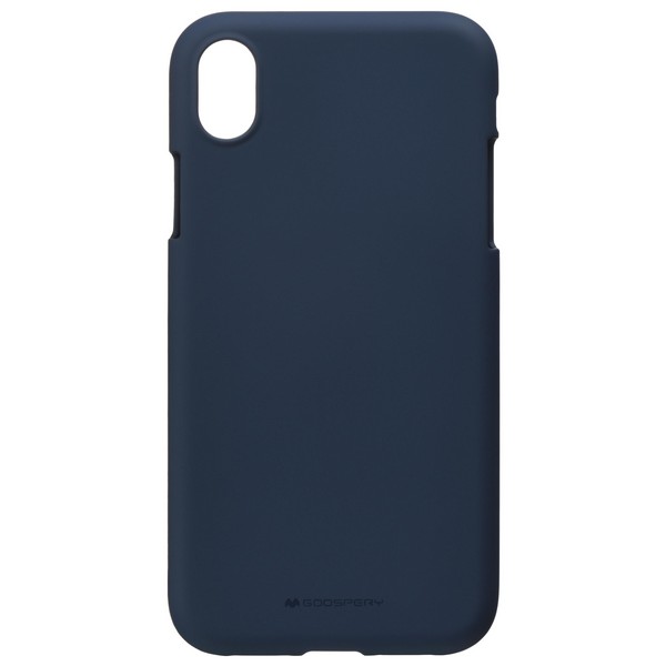 

Накладка для iPhone XR силікон Goospery SF Jelly MIDNIGHT BLUE, SF Jelly Case for iPhone XR Midnight Blue