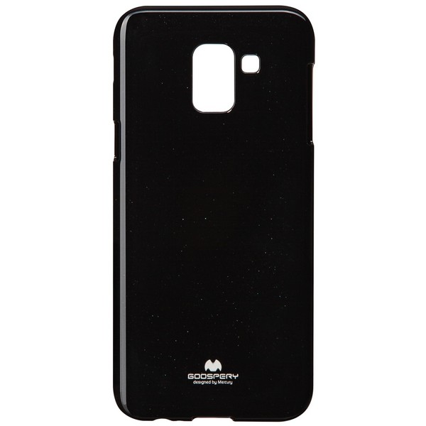 

Накладка для Samsung Galaxy J600 J6 2018 силікон Goospery Jelly Case BLACK, Jelly Case for Samsung Galaxy J6 2018 J600 Black