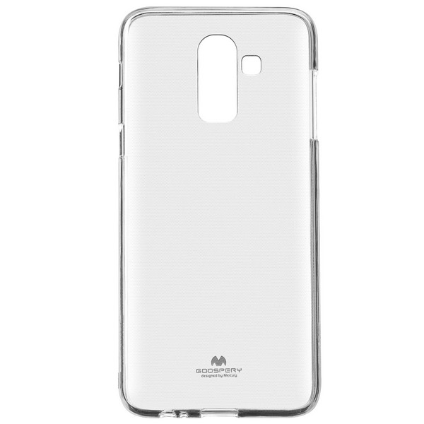 

Накладка для Samsung Galaxy J810 J8 2018 силікон Goospery TR Jelly TR, Clear Jelly Case for Samsung Galaxy J8 2018 J810 Transparent