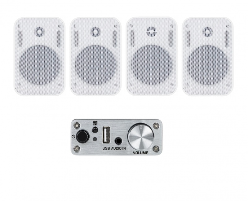 Акустичний комплект SKY SOUND WIFI BOX-2404White
