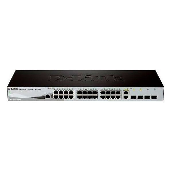 

Світч D-Link DES-1210-28/ME 24 портів, DES-1210-28/ME
