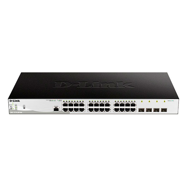 

Світч D-Link DGS-1210-28P/ME/B 28 портів, DGS-1210-28/ME/B