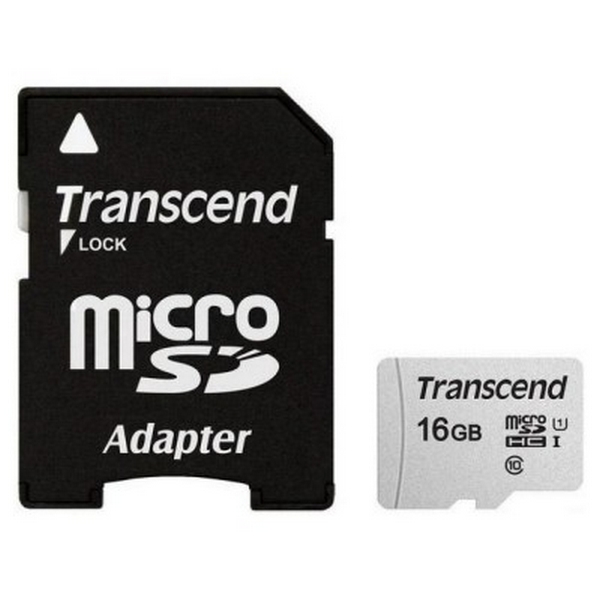 

Карта памяті microSDHC 16 Gb class 10 Transcend UHS-I 300S + SD TS16GUSD300S-A, 16 GB microSDHC UHS-I 300S + SD Adapter TS16GUSD300S-A