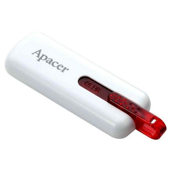 

Флеш память 32GB USB 2.0 Apacer AH326 White AP32GAH326W-1, 32 GB AH326 White AP32GAH326W-1