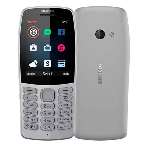 

Мобільний телефон Nokia 210 Dual SIM 2019 Grey, 210 Dual SIM 2019