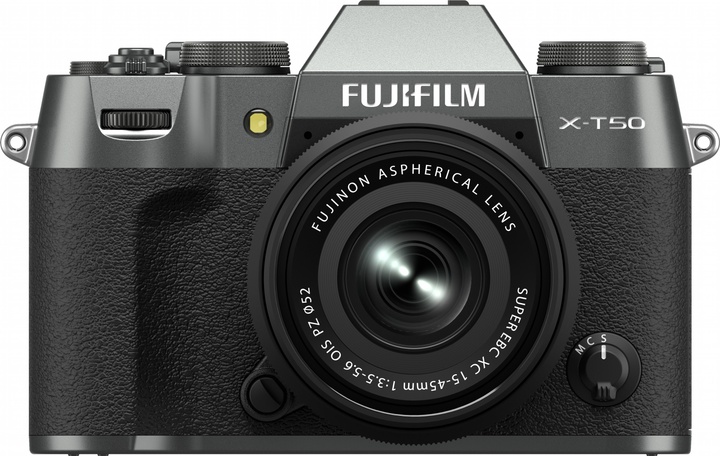 Фотоапарат Fujifilm X-T50 + XC (16828923) Silver 15-45mm F3.5-5.6 Kit Charcoal