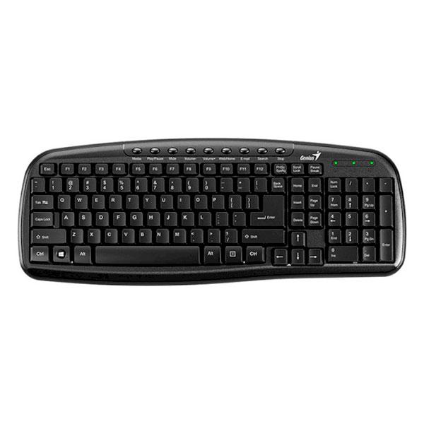 

Клавіатура USB класична Genius KB-M225C Black, KB-M225C USB Black Ukr (31310479108)