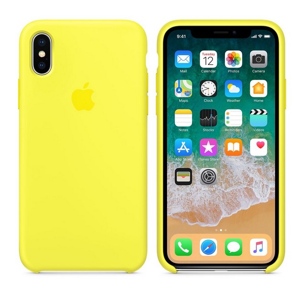 

Накладка для iPhone X/iPhone XS Silicone Case Flash, iPhone X силікон Оригінал (Copy)
