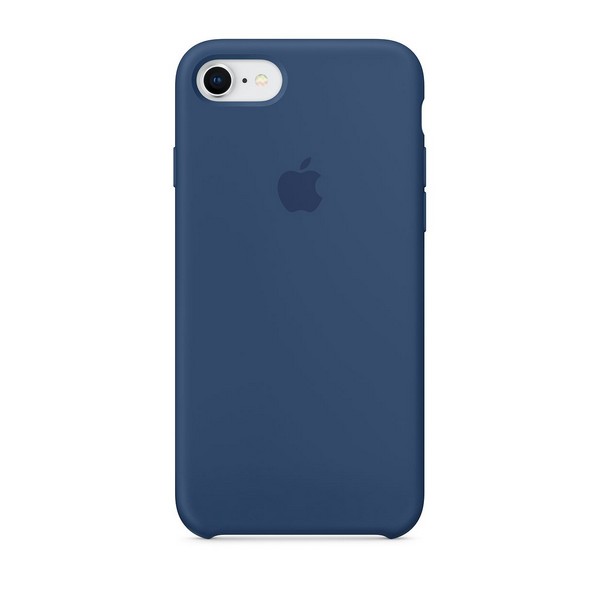 

Накладка для iPhone 7/iPhone 8 Silicone Case Blue Cobalt, iPhone 7 силікон Оригінал (hi-copy)