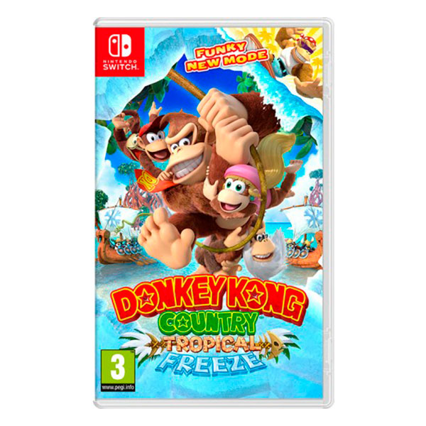 

Гра Nintendo Switch Donkey Kong Country: Tropical Freeze (англійська версія, Donkey Kong Country: Tropical Freeze (Nintendo Switch)