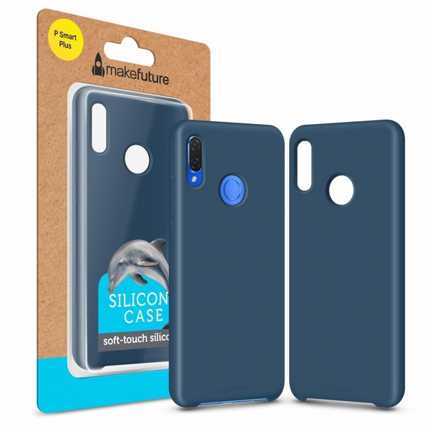 

Накладка для Huawei P Smart Plus MakeFuture Silicone case Blue (MCS-HUPSPBL, Silicone case Huawei P Smart+ Blue (MCS-HUPSPBL)