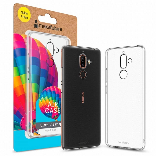

Накладка для Nokia 7 Plus MakeFuture Air Case Clear (MCA-N7P, Air Case Nokia 7 Plus Clear (MCA-N7P)