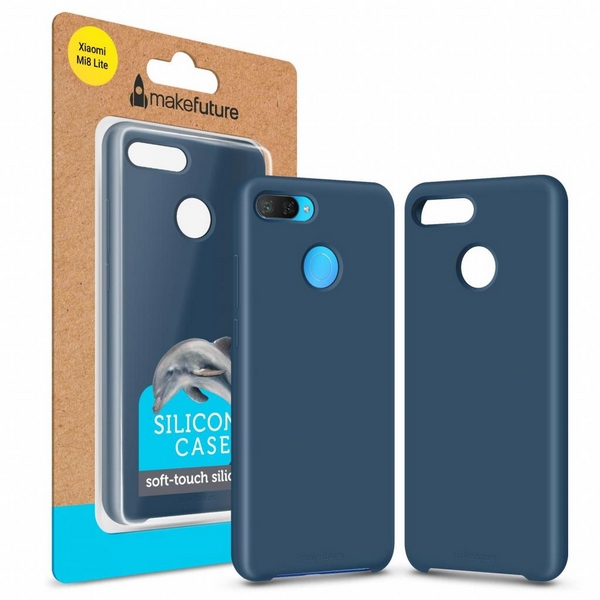 

Накладка для Xiaomi Mi 8 Lite MakeFuture Silicone Case Lite Blue (MCS-XM8LBL, Silicone Case for Xiaomi Mi8 Lite Black (MCS-XM8LBK)