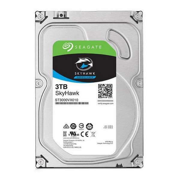 

Жорсткий диск внутрішній 3 TB Seagate SkyHawk Surveillance (ST3000VX009, SkyHawk Surveillance 3 TB (ST3000VX009)
