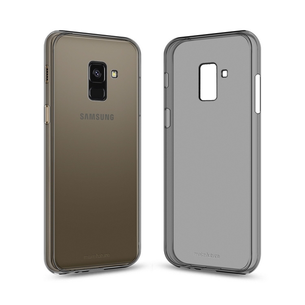 

Накладка для Samsung Galaxy A530 A8 2018 силікон MakeFuture Air Case (Clear TPU) Black, Air Case Samsung Galaxy A530 A8 2018 (MCA-SA818)